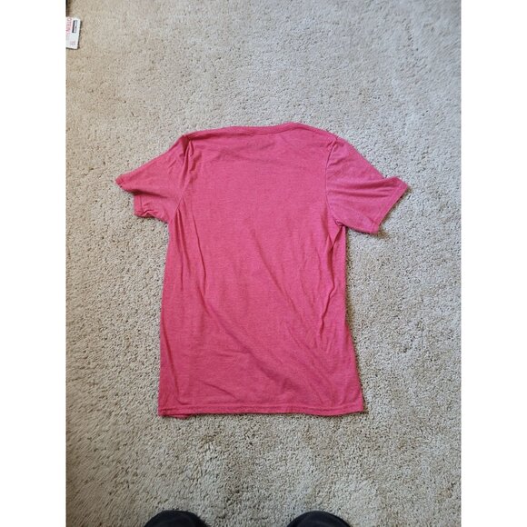 Disney Women's Lilo and Stitch Red Graphic Print T‎ Shirt Crew Neck Short Sleeve - Picture 2 of 5